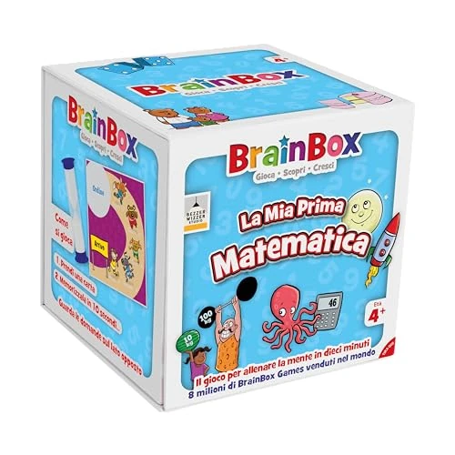 Offerta a tempo: Asmodee - BrainBox: La Mia Prima Matematica - Gioco per Imparare e Allenare la Mente, 1+ Giocatori, 4+ Anni, Edizione in Italiano - 50% da 19.99 € a 10.00 €
