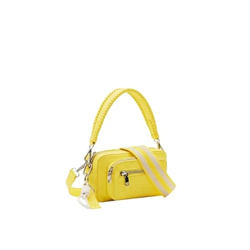 Offerta a tempo: Desigual Half Logo 24 Cross Body Bag Yellow - 57% da 69.95 € a 29.90 €