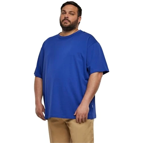 Zeitlich begrenztes Angebot: Urban Classics Herren Organic Basic Tee – Regular Fit T Shirt aus Bio Baumwolle mit Rundhals im minimalistischen Streetwear Style für Alltag Freizeit und Casual Outfits,Royal,S von 14.90 € auf 10.49 € (30% Rabatt)