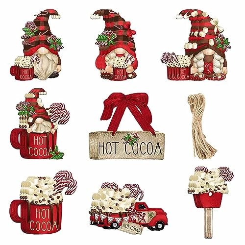 Oferta limitada: Adornos de Navidad de Madera - 24 Piezas para Decoración de Árbol de 11.99 EUR a 9.99 EUR (ahorro 17%)