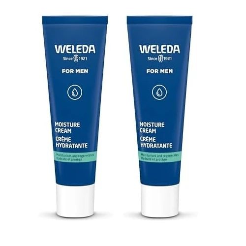 Offerta a tempo: Weleda For Men Crema Idratante, di facile assorbimento, migliora la compattezza della pelle sostenendo i naturali processi di rigenerazione cellulare, (1X30 ml) (Confezione da 2) - 44% da 28.00 € a 15.58 €