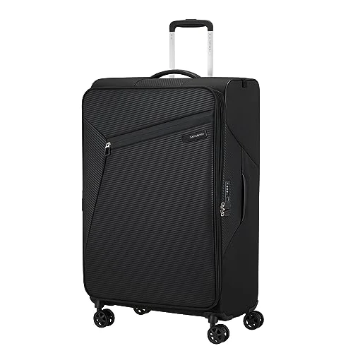 Tijdelijke aanbieding: Samsonite Litebeam - Spinner L, uitbreidbare koffer, 77 cm, 103/111 L, zwart (zwart) van 198.53 EUR naar 148.90 EUR (korting 25%)
