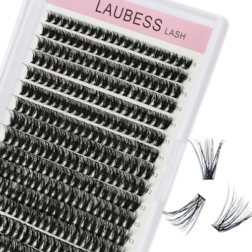 Limited-time offer: LAUBESS Lash Clusters - 300 Pcs Individual Eyelash Extension Kit - Mix (40D-0.07D-8-15mm) from 9.99 £ to 8.49 £ (save 15%)