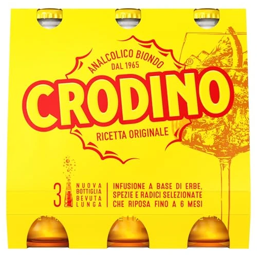 Crodino Alcohol-free blonde, 3 x 17.5cl