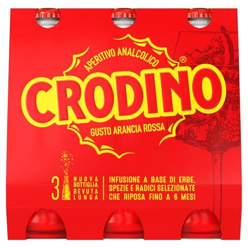 24x Campari Crodino arancia rossa rot orange 100 ml Aperitif bitter + Italian Gourmet polpa 400g