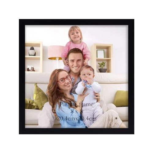 Offerta a tempo: Giftgarden Cornice 20x20,Cornice Nera in PVC,Decorazione per Casa,1 Pezzo - 10% da 9.99 € a 8.99 €