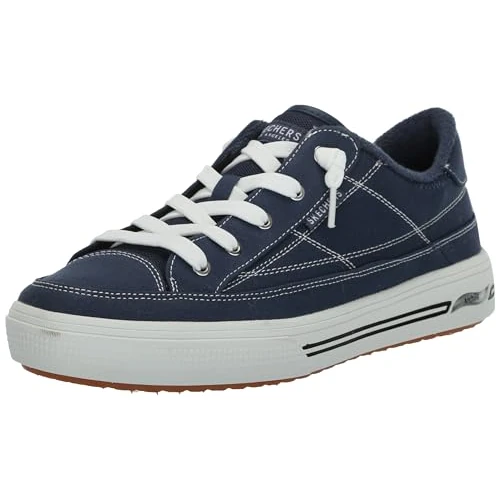 Skechers Arch Fit Arcade-Arcata, Scarpe da Ginnastica Donna, Blu Mare, 35 EU