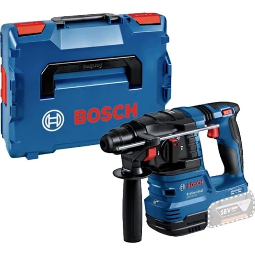 Limited-time offer: Bosch Professional 18V System Cordless Rotary Hammer GBH 18V-22 (with SDS Plus, Ideal for Drilling 6 mm to 10 mm Holes, Kickback Control and Vibration Control, incl. Inlay, L-BOXX) from 274.88 GBP to 189.72 GBP (save 31%)