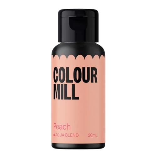 Offerta a tempo: Colour Mill Aqua Blend Food Colouring Peach: Colorante Alimentare Liquido a Base d’Acqua - 20 ml - 0.00% da 6.91 € a 6.91 €