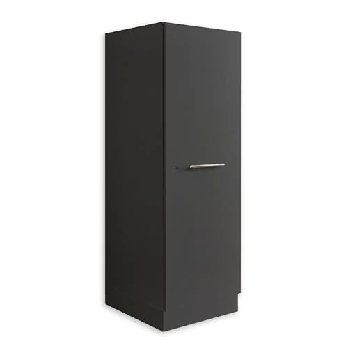 Laundreezy Multi-Purpose Laundry Room Cabinet Anthracite Versatile Multi-Purpose Cabinet with Lots of Storage Space, Composite Wood, 50 x 162 x 67.5 cm