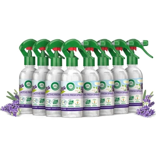 Offerta a tempo: Airwick Profumatore per Ambienti, Confezione da 8 Spray da 250ml — 34% da 31,92 € a 20,99 €