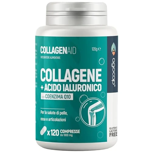 Oferta ograniczona: Kapsułki kolagenowe - kompleks kwasu hialuronowego i kolagenu, 120 kapsułek. Wzbogacone o koenzym q10 i kapsułki hialuronowe. Kolagen dla stawów i skóry, kolagen. Laboratory Tested & Registiert in Deu z 49.80 PLN na 49.80 PLN (zniżka 0%)