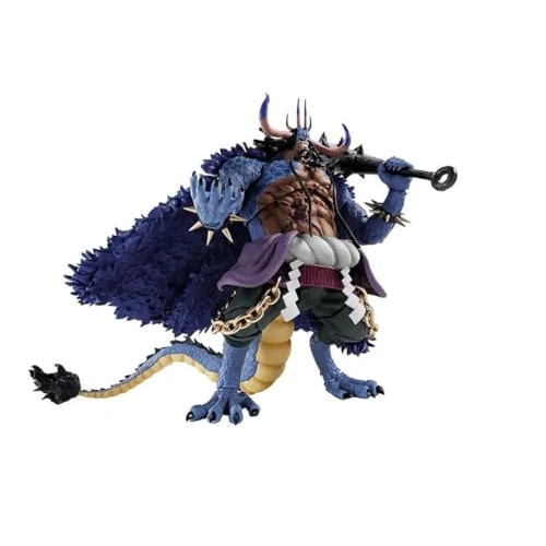 Offerta a tempo: TAMASHII NATIONS - One Piece - Kaido King of The Beasts (Man-Beast Form), Bandai Spirits S.H.Figuarts Action Figure - 51% da 236.90 € a 115.39 €
