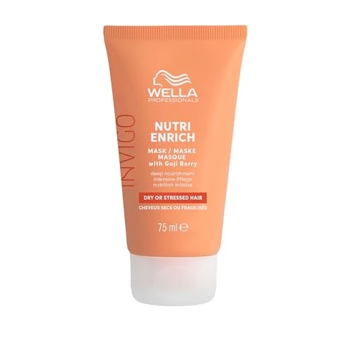 Offerta a tempo: Wella Professionals Invigo Nutri Enrich Maschera capelli - Ottima con shampoo professionale capelli - Maschera capelli con vitamina E 75 ml - 56% da 11.40 € a 4.98 €