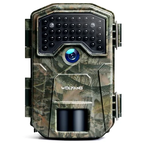 Offre limitée : WOLFANG Caméra de Chasse,48MP 4K HD Caméra Chasse avec 940nm No Glow Vision Nocturne,IP66 Etanche pour l'observation des Animaux de 45.99 EUR à 30.99 EUR (remise 33%)