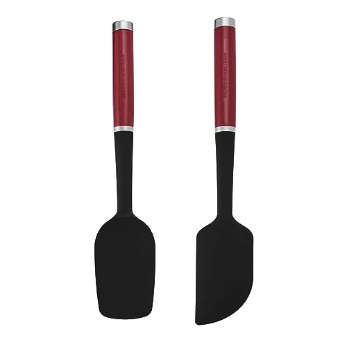 Offre limitée : KitchenAid Ensemble cuillère et spatule en silicone 2 pc, rouge empire, 30 cm de 18.16 € à 16.39 € (10% de remise)