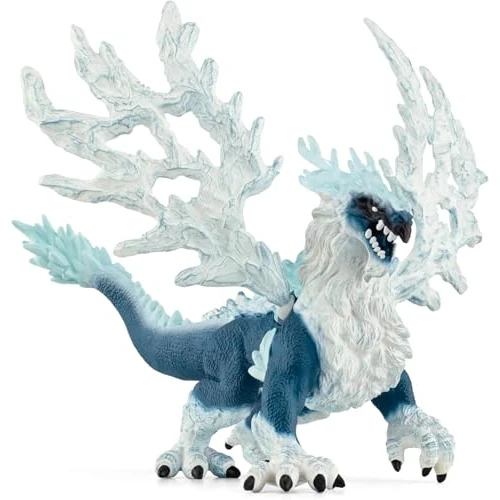 Zeitlich begrenztes Angebot: SCHLEICH ELDRADOR Creatures | Eisdrache 70790 | Monster Spielfigur mit beweglichen Flügeln und transparenten Elementen | Geschenk für Mädchen & Jungen | Spielzeug ab 7 Jahren | 20 x 15 x 13 cm von 24.99 € auf 16.99 € (32% Raba