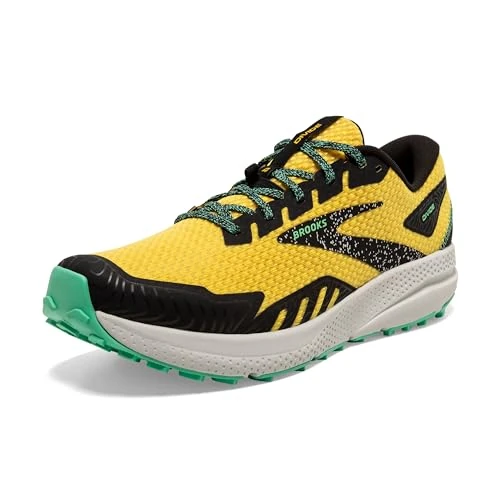 BROOKS 1104051D752 Divide 4 Men Lemon Chrome/Black/Spring Bud UK 6.5