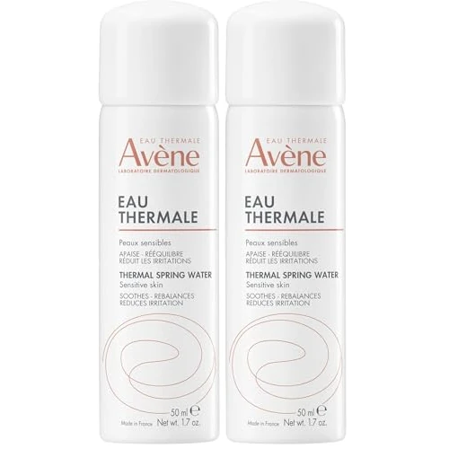 Avène Eau Thermale Spring Water Crema - 50 ml (Paquete de 2)