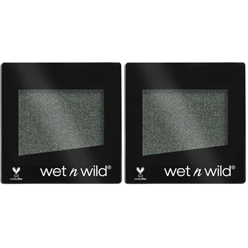 Oferta limitada: Wet n Wild - Color Icon Eyeshadow Single - Sombra de Ojos Profesional Hiperpigmentada, Fórmula de Larga Duración, Colores Intensos - Vegan - Color Verde Mar (Paquete de 2) de 3.98 € a 3.98 € (ahorro 0.00%)