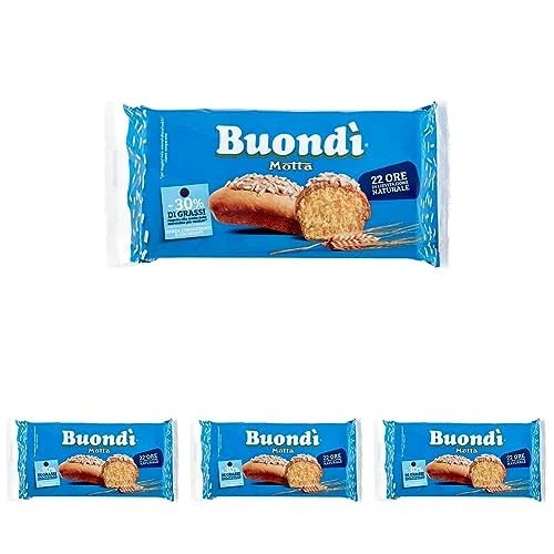 Motta Buondì Classico La Colazione Golosa e Leggera, 1 Confezione da 24 Merendine (6 x 33 g)