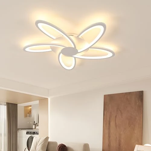 Offerta a tempo: Plafoniera LED Soffitto 60W 6700LM Lampada da Soffitto Moderna Fiore Design - 0.00% da 44.98 € a 44.98 €