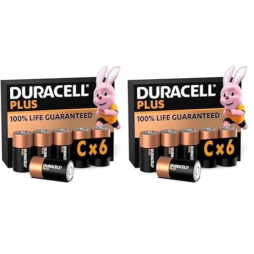 Offerta a tempo: Duracell - Plus C, Batterie Mezza-Torcia Alcaline, confezione da 12, 1.5 volt LR14 MN1400 - 15% da 25.98 € a 21.98 €