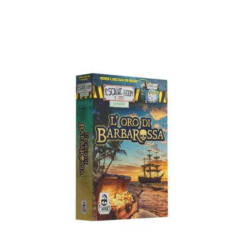 Offerta a tempo: Cranio Creations - Escape Room: Il Gioco - Espansione "L'Oro di Barbarossa" - 50% da 11.99 € a 6.00 €