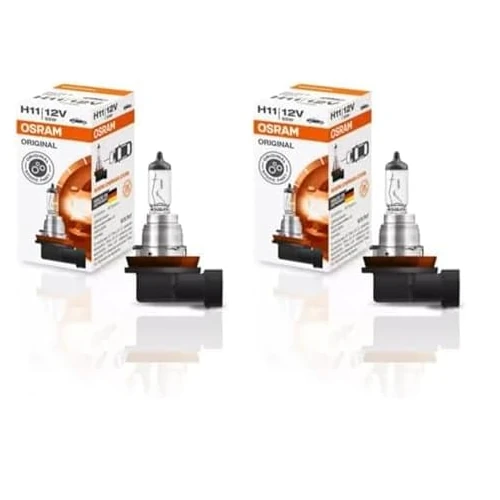 Offerta a tempo: OSRAM Original 12V H11 Lampada alogena per proiettori 64211 - Confezione singola (Confezione da 2) — 38% da 29,34 € a 18,16 €