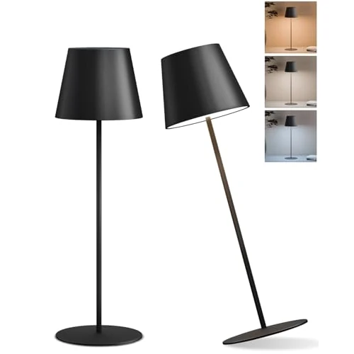 Oferta limitada: FUYO Lámpara de Mesa LED con Batería, Táctil, Regulable, 2700K-4000K, Función de Memoria, Lámpara de Mesa, Inalámbrico, Exterior, IP54, Resistente al Agua Para Balcón de 59.99 € a 59.99 € (ahorro 0.00%)