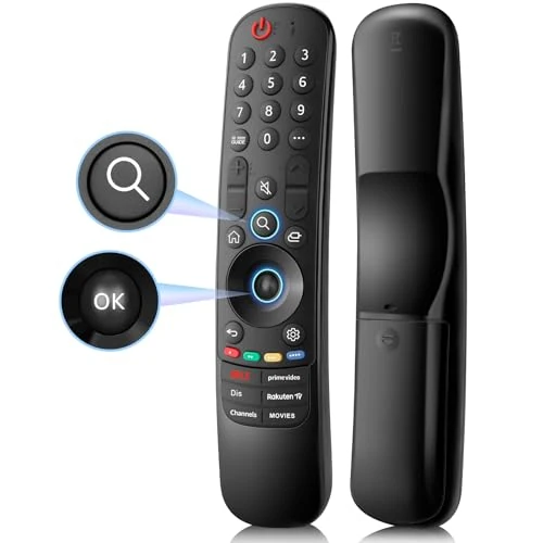 Limited-time offer: Replacement Remote for LG-Smart-TV-Remote, Universal Remote Compatible with LG OLED QNED NanoCell 4K Smart TVs (NO Voice & NO Pointer) from 14.99 GBP to 9.99 GBP (save 33%)