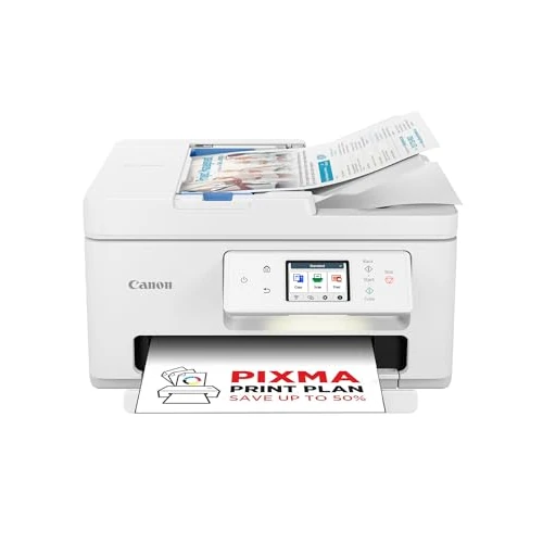 Canon Serie PIXMA TS7750i - Stampante Multifunzione, Fotocopiatrice e Scanner per la Casa | Connessione Wireless per Stampare da Smartphone | Stampante Wifi con PIXMA Print Plan