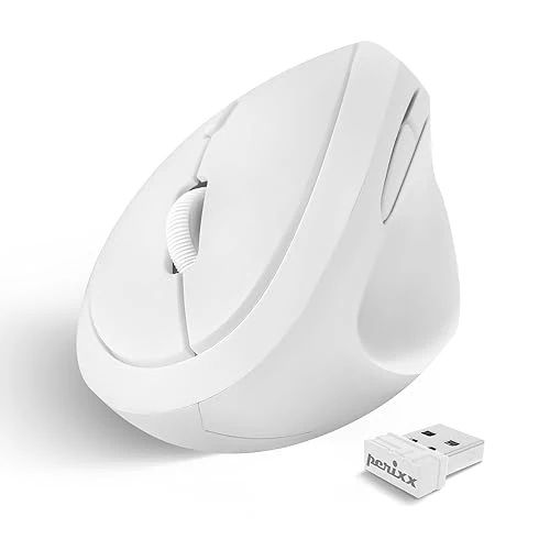 Tijdelijke aanbieding: Perixx PERIMICE-719 Ergonomische muis - Verticaal ontwerp -Extra voor kleine handmaten en onderweg - Perfect voor universiteit en kantoor - wit van 26.24 € naar 26.24 € (0.00% korting)