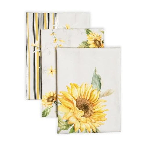 Oferta ograniczona: Maison d' Hermine Ręczniki do naczyń, 100% bawełna, ręczniki kuchenne, chłonna ściereczka do naczyń, do domu, kuchni, jadalni, na przyjęcia koktajlowe i kemping, Candice - wiosna/lato (zestaw 3 szt.) z 122.68 EUR na 122.68 EUR (znizka 0%)