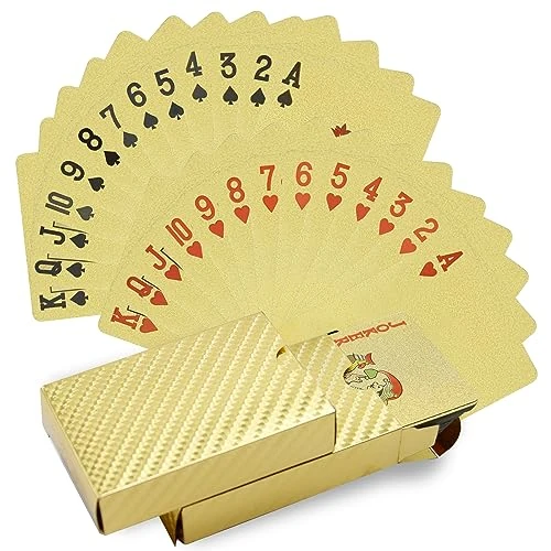 Offerta a tempo: CCLIFE Carte poker da Gioco a 2 mazzi Plastica Impermeabile novità Playing Cards - 0.00% da 11.99 € a 11.99 €