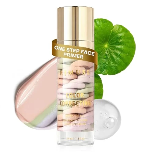 Offerta a tempo: KIMUSE Primer Viso Color Corrector, Base Trucco che Uniforma l'Incarnato - 35% da 20.99 € a 13.71 €