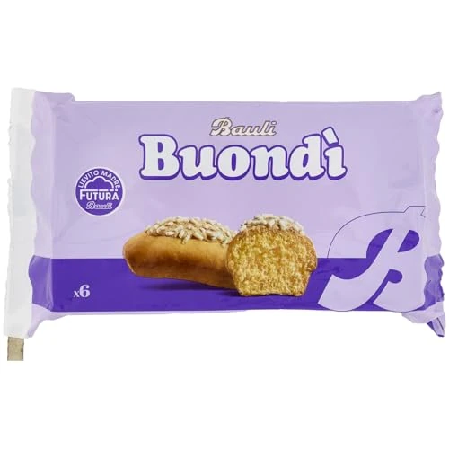 Motta Buondì Classico La Colazione Golosa e Leggera, 1 Confezione da 6 Merendine (6 x 33 g)