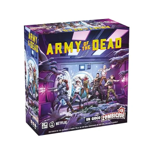 Limited-time offer: Asmodee: Zombicide Army of the Dead Board Game, 14+ Years, 1-6 Players, Italian Edition from 77.89 £ to 77.89 £ (save 0.00%)