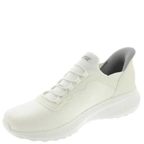 Oferta limitada: Skechers Hombre Zapatillas Hands-Free Slip-In Bobs Squad Chaos Daily Hype, Off White Knit, 44 EU de 79.95 € a 64.15 € (ahorro 20%)