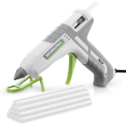 Zeitlich begrenztes Angebot: WORKPRO Heißklebepistole, 60/100 W, Grau & Weiß von 20.63 € auf 20.63 € (0.00% Rabatt)