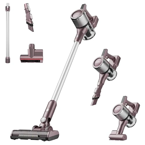 Offerta a tempo: Eureka AK10 Pet Aspirapolvere Senza Fili Potente, 29KPa 450W Scopa Elettrica Senza Filo, Ricaricabile con Batteria Duratura di 60 Minuti e Display LED, per Peli di Animali, Multisuperficie - 25% da 139.00 € a 103.99 €