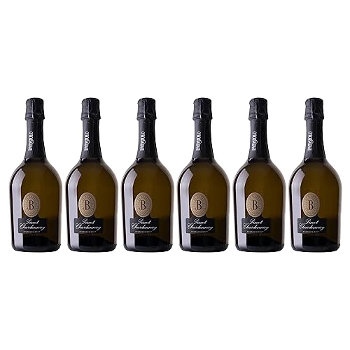 Batasiolo, PINOT CHARDONNAY SPUMANTE BRUT, Vino Bianco, Spumante Secco, Metodo Charmat Martinotti - Confezione da 6