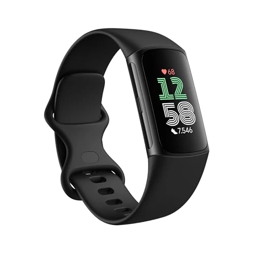 Offre limitée : Google Fitbit Charge 6 Bracelet d'activité avec un abonnement de 6 mois à Fitbit Premium inclus, 7 jours d'autonomie de batterie, Google Wallet et Google Maps de 99.99 EUR à 94.99 EUR (remise 5%)