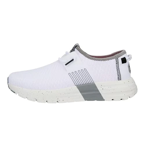 Oferta limitada: HEYDUDE Sirocco Sport Stripe, Zapatillas - Blanco, 39 de 84.99 € a 54.99 € (ahorro 35%)