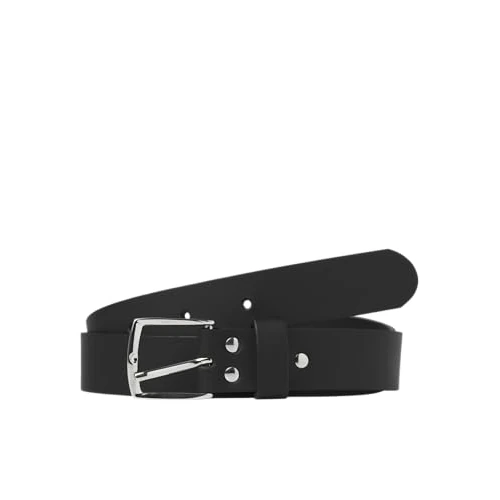 Oferta limitada: JACK&JONES JACNOOR Belt - Cinturón sintético para hombre, color negro, 95, Negro, 95 de 17.97 € a 17.97 € (ahorro 0.00%)