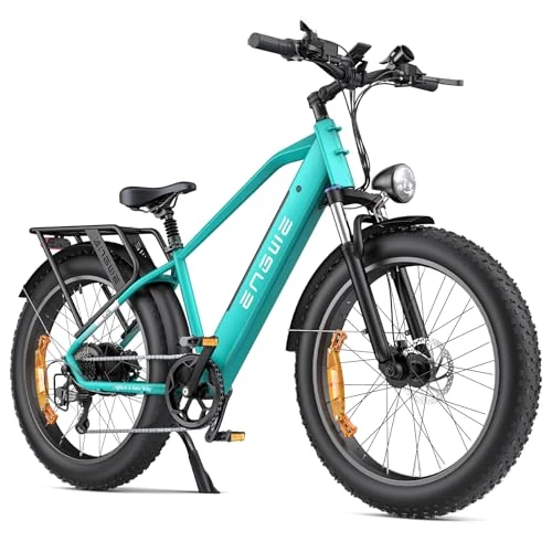 Tijdelijke aanbieding: ENGWE E26 Elektrische Fiets voor Dames en Heren | 26 inch × 4.0 Dikke Band | 48V 16Ah Bereik tot 140KM | 7 Snelheden | Dubbele Vering | MTB E-bike van 1499.00 € naar 1499.00 € (0.00% korting)