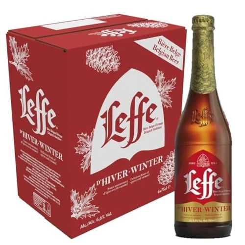 Offerta a tempo: Leffe Winter, Birra Bottiglia - Pacco da 6x75cl - 38% da 24.50 € a 15.29 €