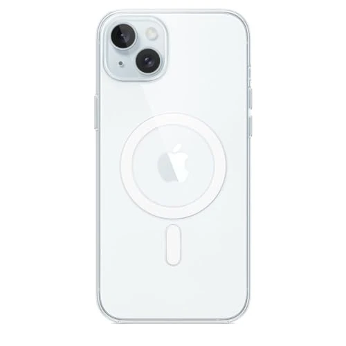 Offerta a tempo: Apple Custodia MagSafe trasparente per iPhone 15 Plus ​​​​​​​ - 47% da 59.00 € a 31.12 €