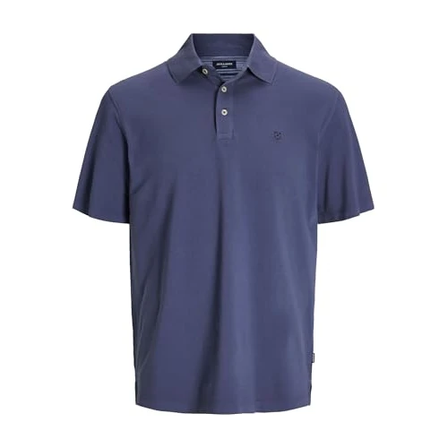 Offre limitée : JACK & JONES Homme Male Poloshirt Einfarbig Polo, Bleu Marine., L EU de 15.00 € à 15.00 € (0.00% de remise)