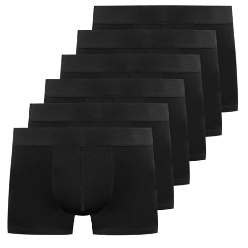 Offre limitée : YouShow Boxer Homme Coton 6 Pièces Caleçon Homme Stretch de 19.99 € à 19.99 € (0.00% de remise)